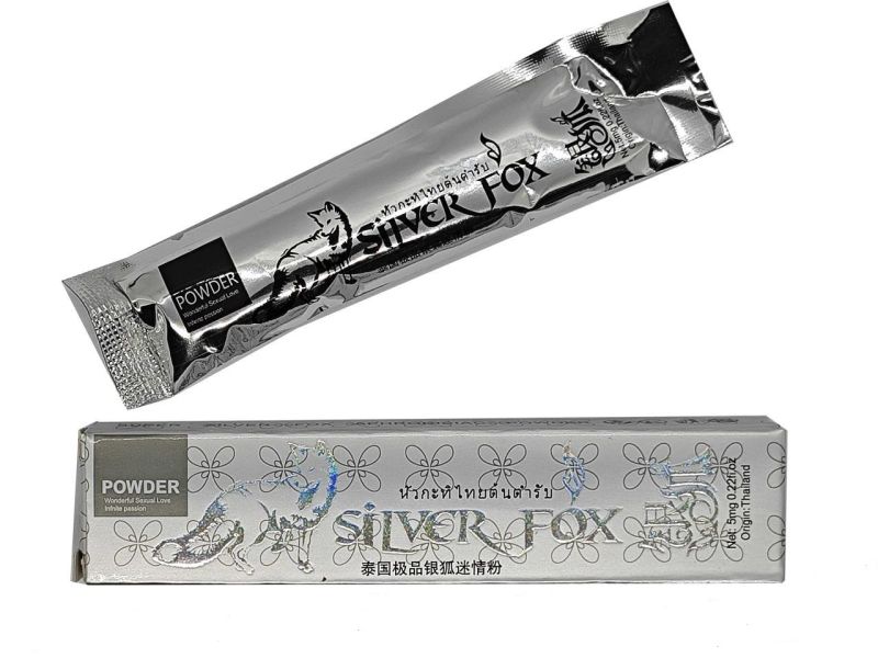 Збудливий порошок для жінок Silver Fox (ціна за 1 стик) вид 3