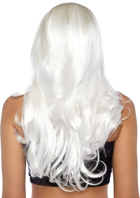 Парик длинный белый Leg Avenue, волнистые локоны, длина 68.5 см вид 3