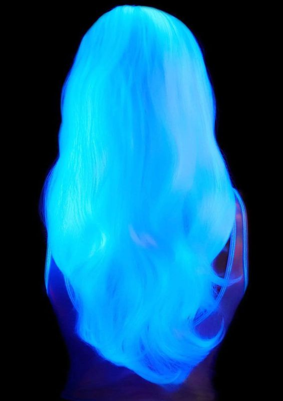 Парик длинный белый Leg Avenue, волнистые локоны, длина 68.5 см вид 5