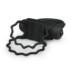 ET355BLK Эрекционное кольцо двойное Duo Cockring с вибро, черное вид 4