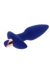 Анальна пробка з вібрацією Toy Joy Sparkle Buttplug з дистанційним керуванням, синій вид 4