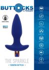 Анальна пробка з вібрацією Toy Joy Sparkle Buttplug з дистанційним керуванням, синій вид 7