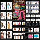 Парик волнистый с челкой Leg Avenue брюнетка, 60 см вид 5