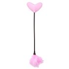 Стек в виде сердца DS Fetish с пушком вид 2