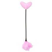 Стек в виде сердца DS Fetish с пушком