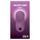 Вакуумный стимулятор клитора Sweet Em Bean с вибрацией, бордовый, 9 х 5.9 см вид 2