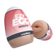 Мастурбатор-яйце, рот CRUSHIOUS EZY EGG THE Mouth, реалістичний