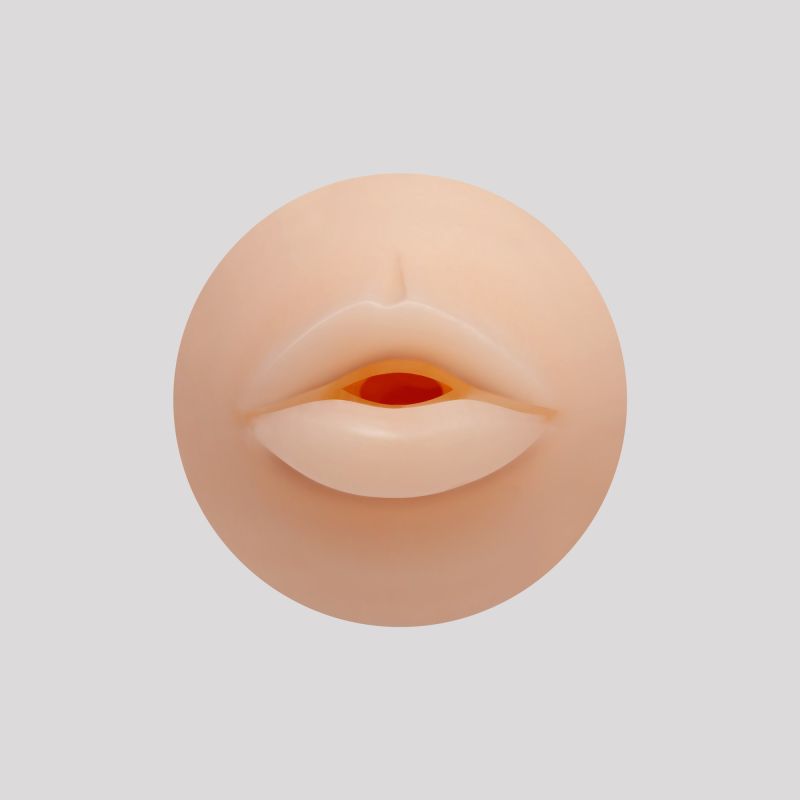Мастурбатор-яйце, рот CRUSHIOUS EZY EGG THE Mouth, реалістичний вид 6