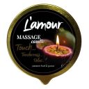 Масажна свічка L'amour Passionfruit & Guava, золота, 70 мл