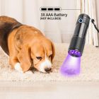 Ультрафиолетовый светодиодный фонарик, чёрный, 8.7 х 2.5 см вид 5