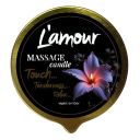 Масажна свічка L'amour Violet Amber, золота, 70 мл
