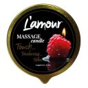 Массажная свеча L’amour Raspberry Bliss, золотая, 70 мл