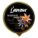 Масажна свічка L'amour Passion Lily & Fig, золота, 70 мл