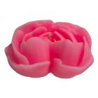 Свеча роза люминесцентная GlowKink 62 г, низкотемпературная, L, для БДСМ, персиковая вид 10