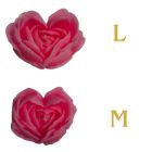 Свічка троянда люмінесцентна GlowKink 62 г, низькотемпературна, L, для БДСМ, персикова вид 18