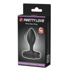 Анальна пробка з вібрацією Pretty Love, чорна, 8,6 × 2,7 см вид 3