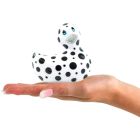 Качка-вібратор I Rub My Duckie, біла в чорну крапку вид 4