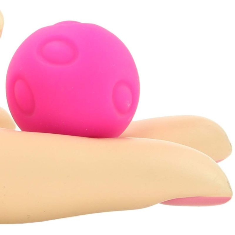 Вагінальні кульки NS Novelties без з'єднання, рожеві вид 4