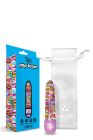 Мини-вибратор с принтом Global Novelties Prints Charming Pop Tease мультиколор вид 2