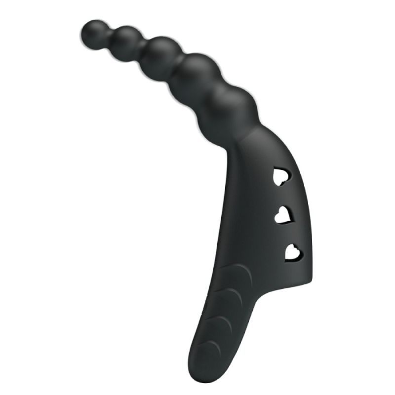 Вибратор на палец Pretty Love Honey Finger черный, 12.2 х 2.1 см вид 4