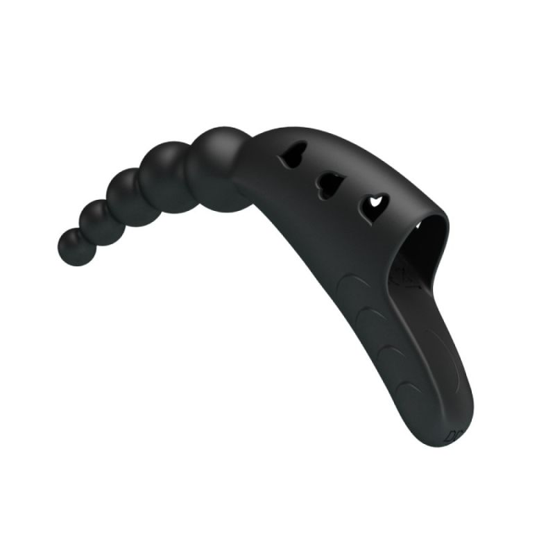 Вибратор на палец Pretty Love Honey Finger черный, 12.2 х 2.1 см вид 6