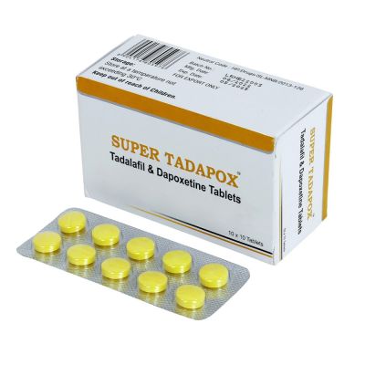 Возбудитель мужской Super Tapadox для усиления потенции, 10 таблеток