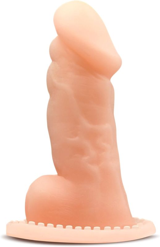 Насадка на пенис реалистичная с мошонкой Blush Performance Proform Sleeve бежевая вид 3