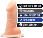 Насадка на пеніс реалістична з мошонкою Blush Performance Proform Sleeve бежева вид 6