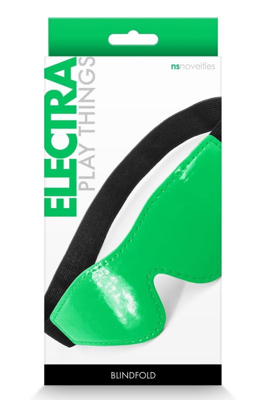 Маска на очі NS Novelties ELECTRA BLINDFOLD GREEN вид 2