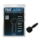 Катетер уретральний чоловічий Chisa Prof.Jason C Sprinkler Urethral Insert, чорний вид 2