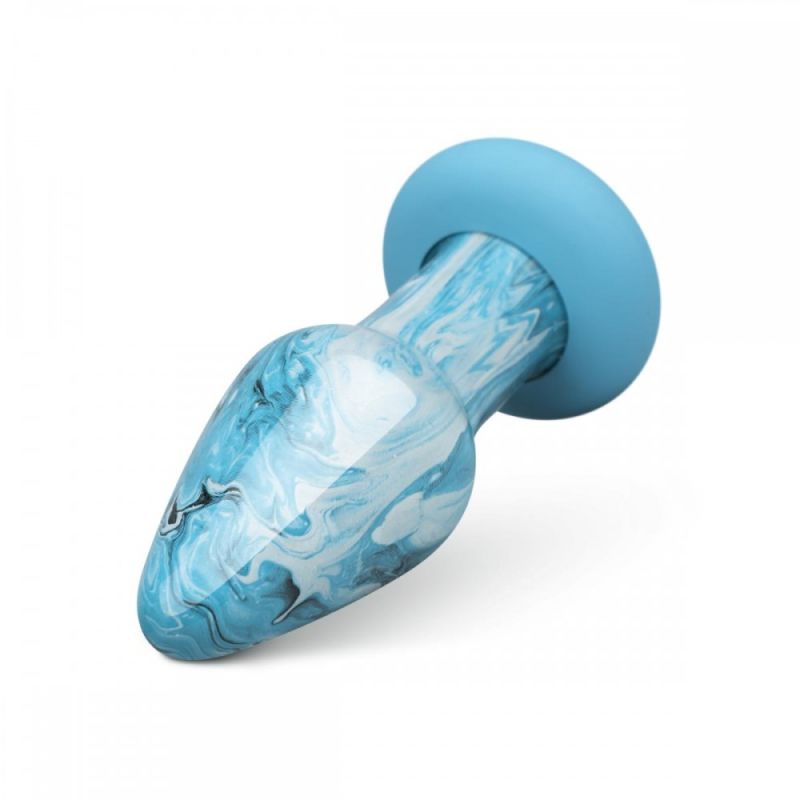 Анальная пробка Gildo - Ocean Curl Glass Butt plug вид 4