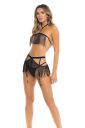 Комплект RASSEL TASSLE 3PC SET BLACK, S/M