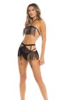 Комплект RASSEL TASSLE 3PC SET BLACK, S/M вид 2