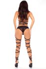 Комплект LACED UP LOVER 2PC BRA SET BLACK, S/M вид 7