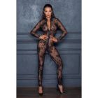 Комбінезон прозорий з візерунком на блискавці NOIR розмір М вид 3