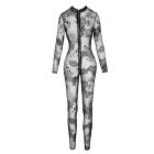 Комбінезон прозорий з візерунком на блискавці NOIR розмір М вид 5