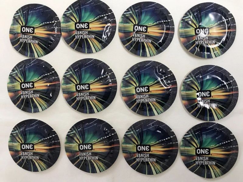 Набір ультратонких латексних презервативів One Vanish Hyperthin (ціна за 5 шт.) вид 3