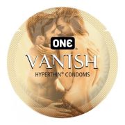 Набір ультратонких латексних презервативів One Vanish Hyperthin, золотий (ціна за 5 шт.)