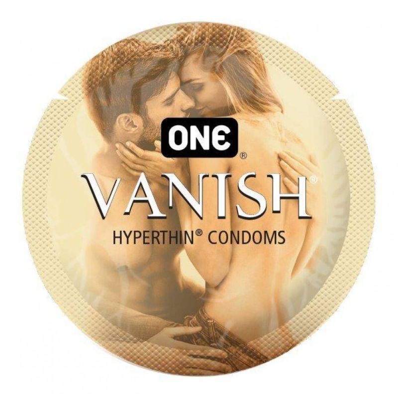 Набір ультратонких латексних презервативів One Vanish Hyperthin (ціна за 5 шт.) вид 2