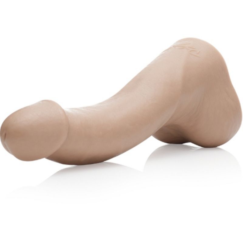 Фалоімітатор з мошонкою реалістичний Fleshjack Guys-Ryan Driller Dildo, бежевий вид 3