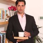 Фалоімітатор з мошонкою реалістичний Fleshjack Guys-Ryan Driller Dildo, бежевий вид 8