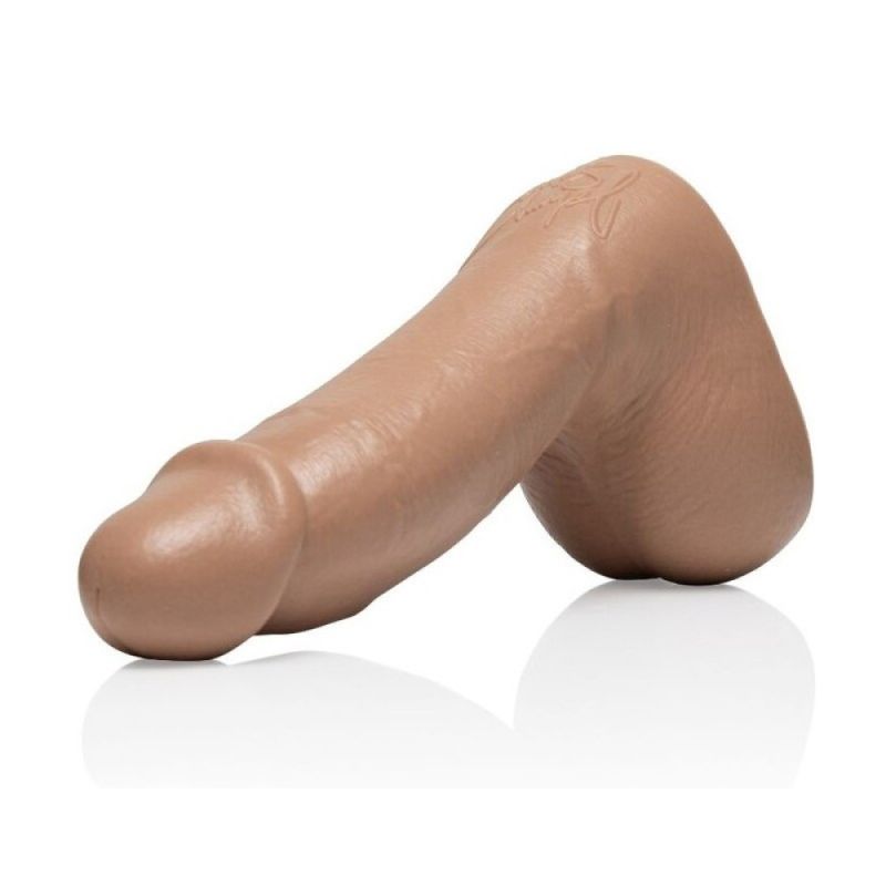 Фалоімітатор з мошонкою, реалістичний Fleshjack Guys JOHNNY SINS DILDO, бежевий, 24.8 х 4.8 см вид 5
