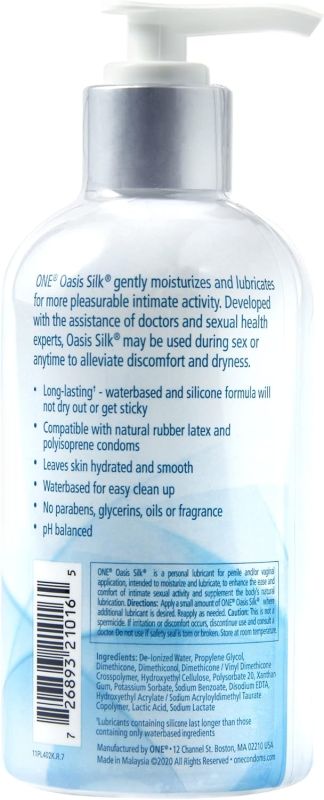 Лубрикант гібридний ONE Oasis Silk, 236 мл вид 3