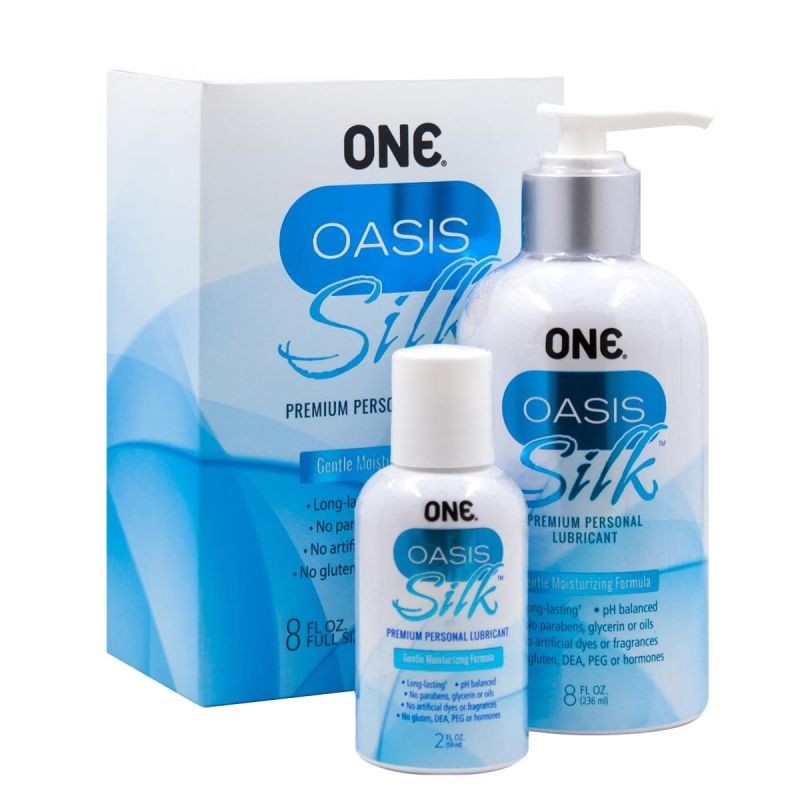 Лубрикант гибридный ONE Oasis Silk, 236 мл вид 4