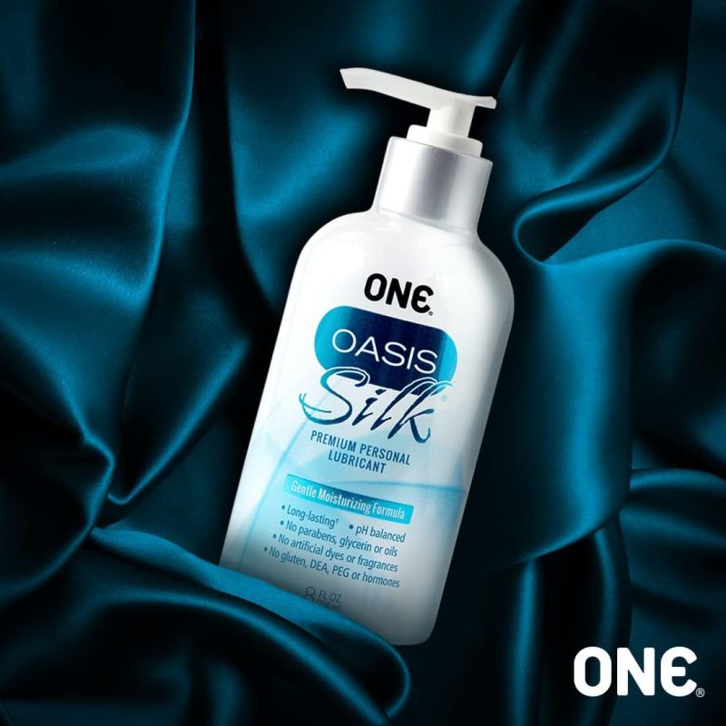 Лубрикант гибридный ONE Oasis Silk, 236 мл вид 5
