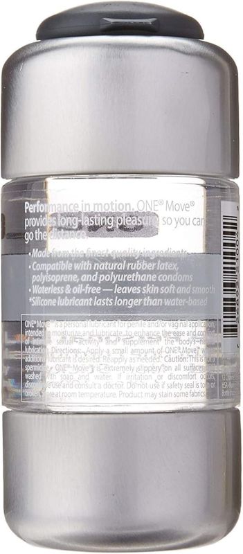 Лубрикант ONE Move Bottle на силіконовій основі, 100 мл вид 3