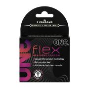 Презервативи ультратонкі ONE Flex із графеном (ціна за упаковку, 3 шт.)