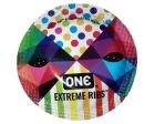 Набор латексных ребристых презервативов One Extreme Ribs в разном дизайне (цена за 5 шт.) вид 3