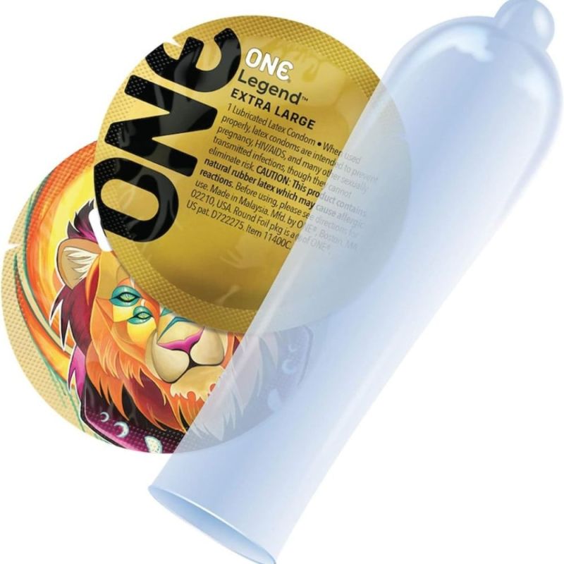 Презервативи латексні ONE Legend великого розміру (ціна за упаковку, 3 шт.) вид 4